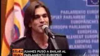 Juanes Parlamento Europeo
