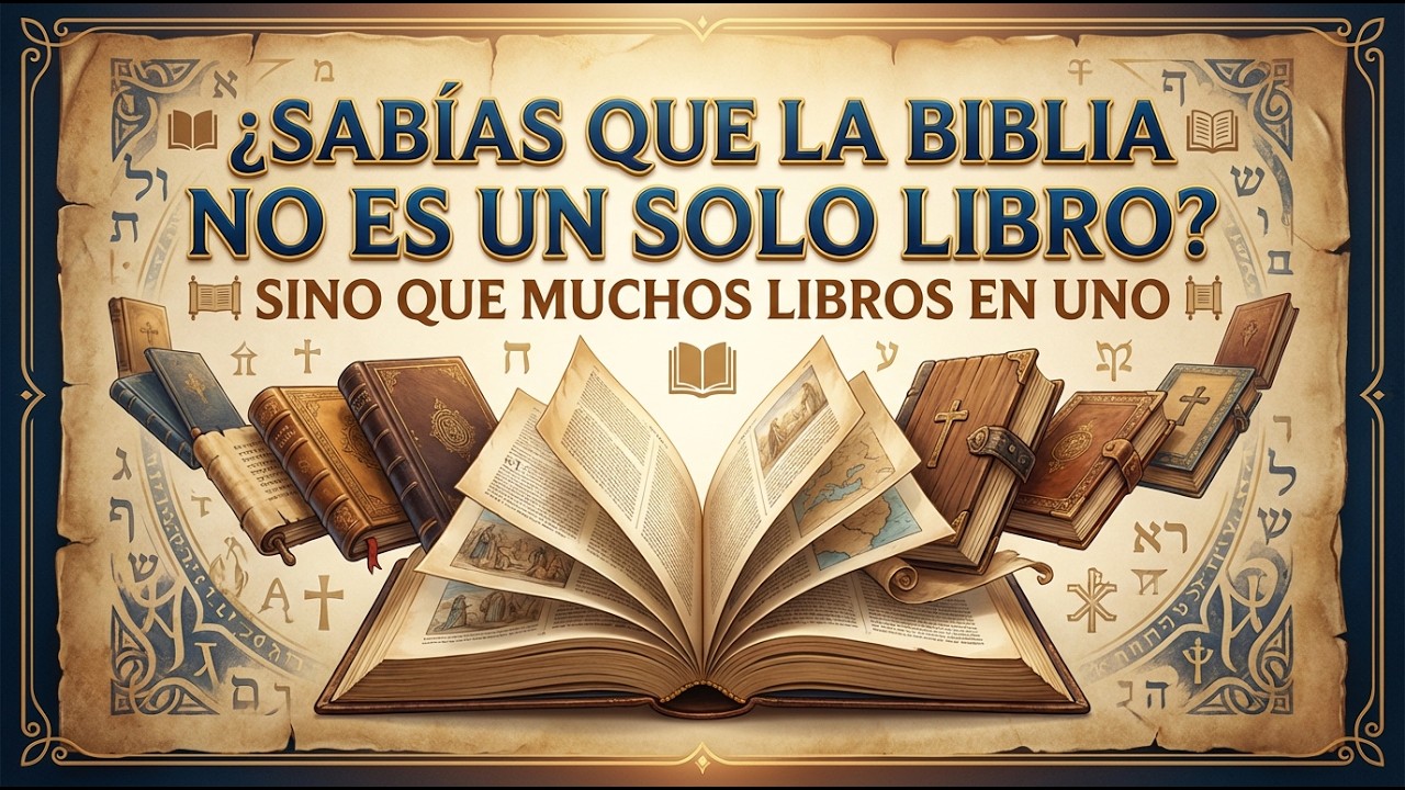 ¿Sabías que la Biblia no es un solo libro? sino que muchos libros en ...