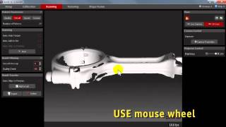 David SLS 3D Scanner Tutorial Part 4/4 Scanning Texturing