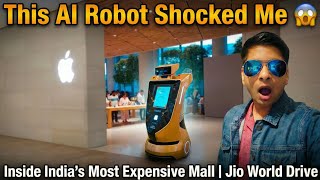 Jio World Drive Mall 4K Walking Tour 🚶‍♂️ | Tesla Showroom View & Night Drive | Mumbai Vlog