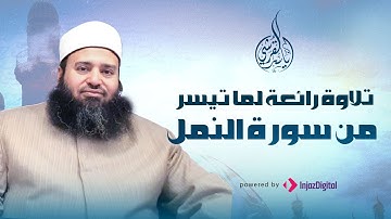 تلاوة خاشعة جميلة لما تيسر من سورة النمل | القارئ الشيخ ياسر القرشي
