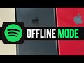 Spotify Offline Mode on iPhone Mp3 Song