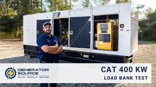 Load Bank Testing a 400kW Caterpillar Diesel Generator | 31‑Point Inspection | Generator Source