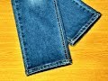 Подшиваем джинсы с сохранением фабричного шва    Shorten and to hem jeans with keeping factory seam