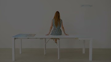 Crystal Extendable Console Table Made In Italy - LG Lesmo