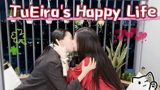 [Girl Love] TuEira: TuEira’s Happy Life - Couple Lesbian LGBT - Daily Life Vlog