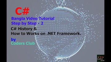 C# Bangla Tutorial - 2  History of C#  & How to Works