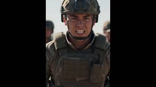 #military Soldiers preparing to leave for war after an intense training