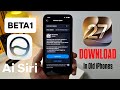 iOS 27 Beta 1 - How to Install iOS 27 Beta 1 in Old iPhones - iOS 27 New Ai Siri Installation