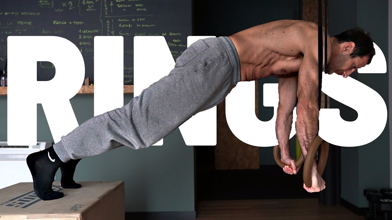 Allenamento completo con anelli: workout per ogni livello