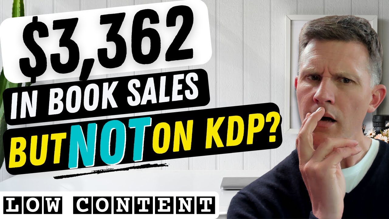  Update  How I Earned over $3,300 in Book Sales Without Using KDP | Low Content Book Publishing