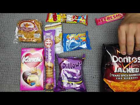 August MunchPak Unboxing - ASMR