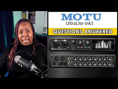 Motu UltraLite mk5 | One Year Review + Q&A #AudioInterface