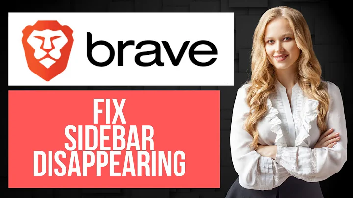 How to Fix Sidebar Disappearing in Brave Browser | Restore Navigation Panel