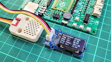 Read and Display Environment Sensor Data Using Raspberry Pi Pico and CircuitPython #raspberrypi