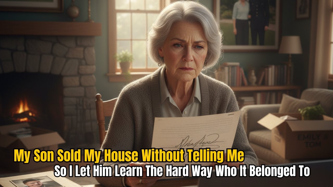 My Son Sold My House Without Telling Me — So I Let Him Learn The Hard ...