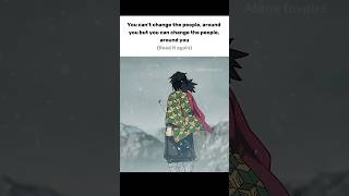 You can't change the people, around you but #motivational #quotes #peace #relatable #english #life
