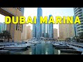 Dubai Marina Walking Tour 4k