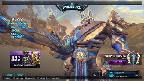 Paladins Glitch