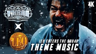 Leo Enters The Squad - Theme Music Mix Lcu Anirudh Streetlight Pictures 4K