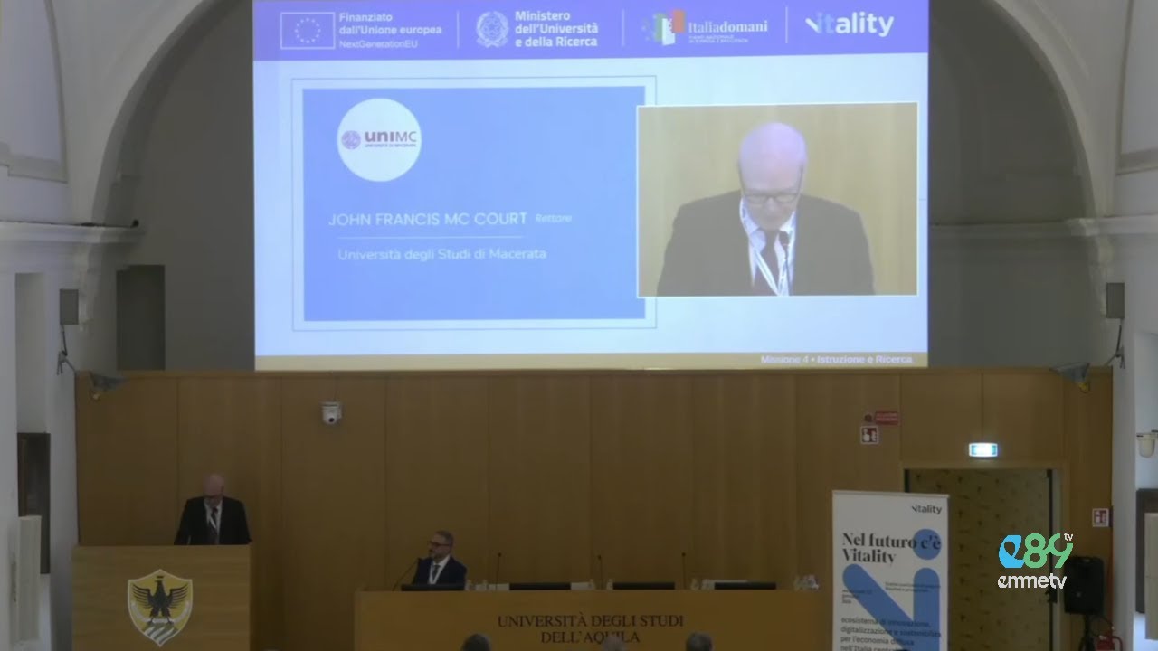 TG EMME. Progetto Vitality: Unimc e Unicam protagoniste