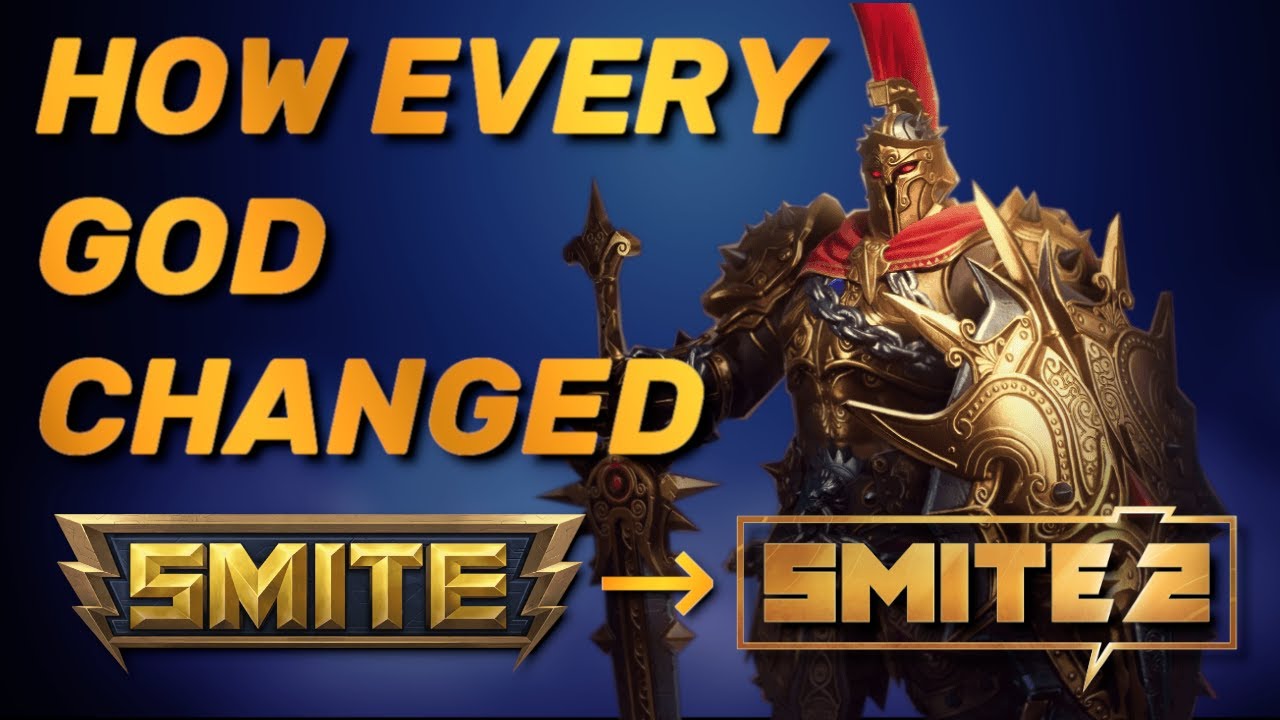 How ALL GODS Changed from SMITE to SMITE 2 #guide #smite2 - YouTube