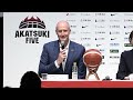 2022年度バスケットボール男女日本代表チーム強化・活動方針発表会見