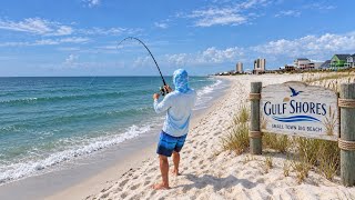 Catching them ALL from this Beach! — Flounder, Trout & Redfish