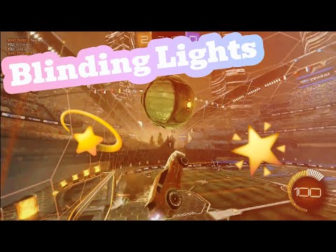 Blinding Lights 💫🌟 (Rocket League Montage)