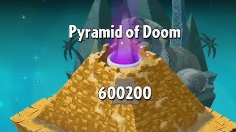 Level 600200 Impossible Level - Pyramid of Doom #pvz2