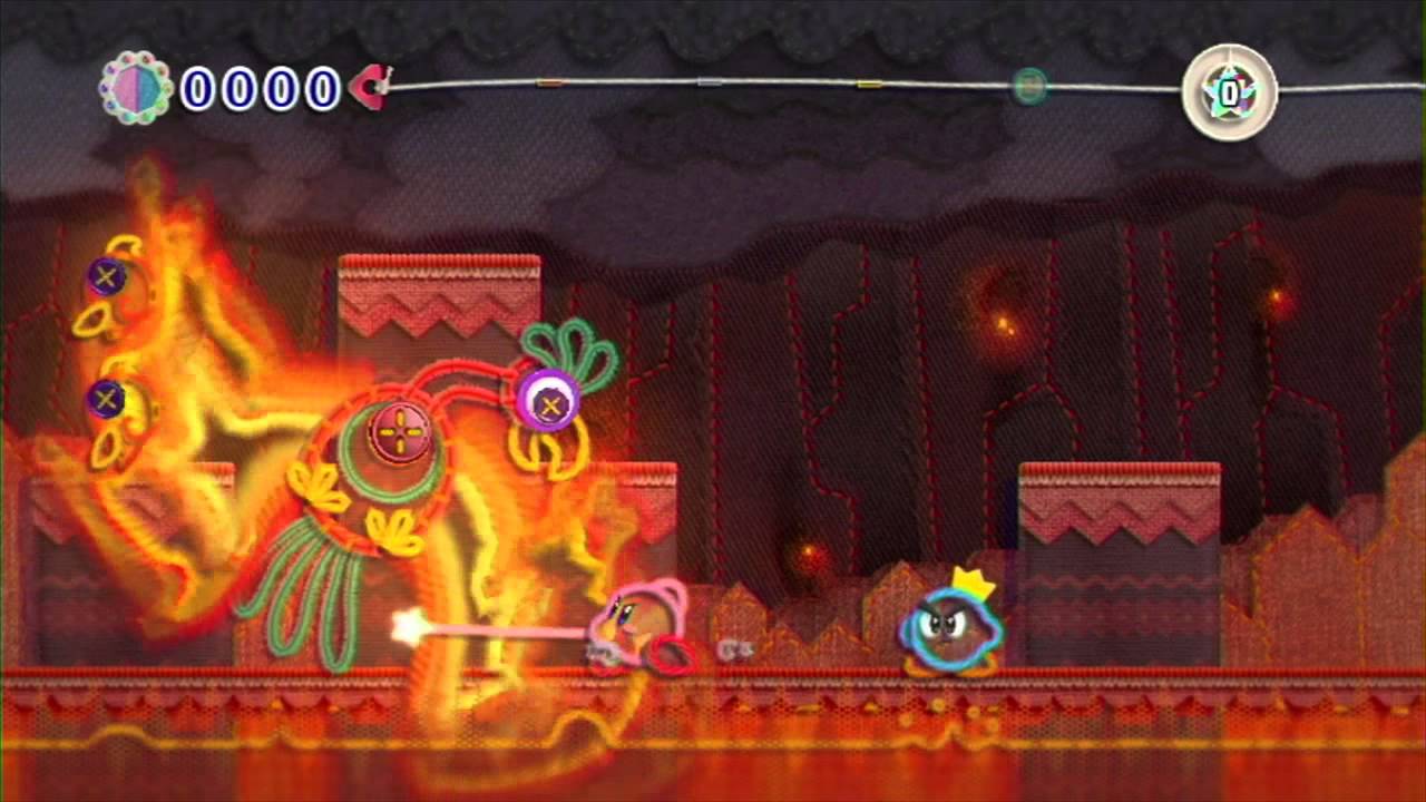 [Em + Car] Kirby's Epic Yarn Ep.6 Hot Wings YouTube