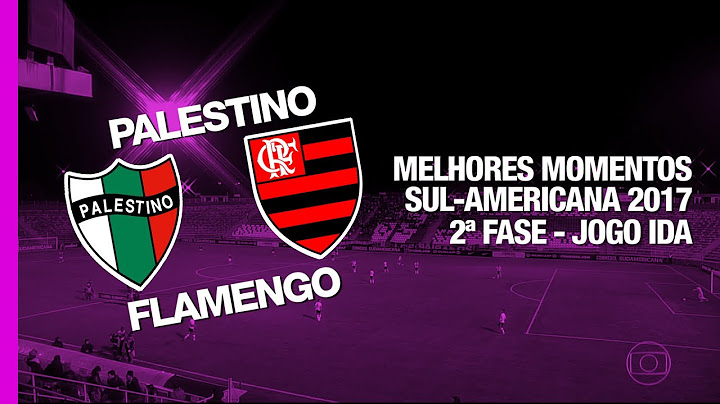 Melhores Momentos - Palestino 2 x 5 Flamengo - Sul-Americana - 05/07/2017