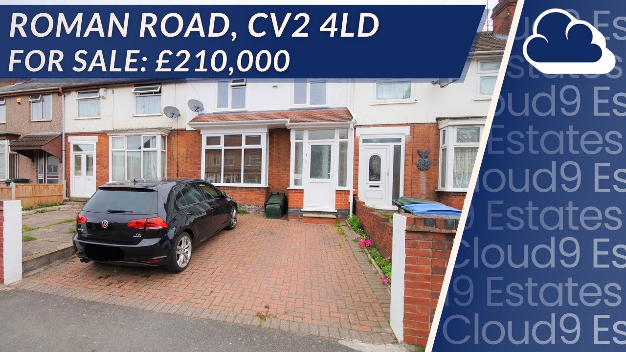 Virtual Tour For Sale Roman Road, Stoke 3 Bed YouTube