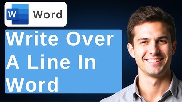 How To Write Over A Line In Microsoft Word [2025 Guide]