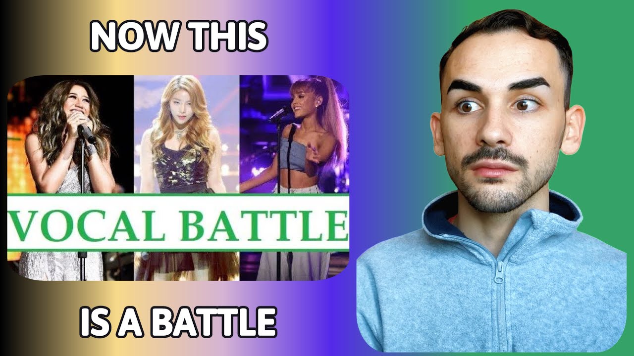 Вокальный баттл: Ариана и Деми против Эйли и Сон Сына против Мориссетт и Катрины | Реакция
