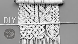 6 PATTERNS AND KNOTS FOR YOUR MACRAME PROJECTS
