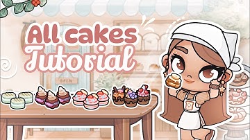 How to Find & Make All the Cakes in Avatar World | Lili’s Sweet Tutorial🍪✨#avatarworld #pazu 