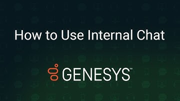 How to Use Internal Chat on the Genesys Cloud Platform