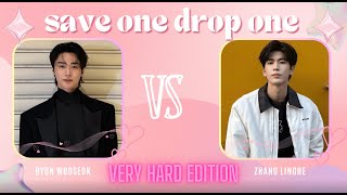 (VERY HARD🔥!!) Save One vs Drop One (Korean & chinese actors)❤️