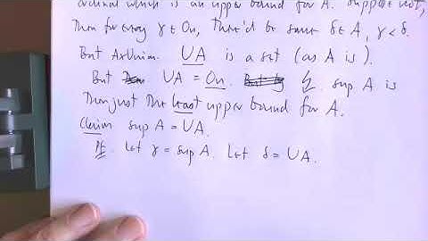 Set Theory Lecture 14