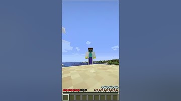 Minecraft, But If I Take Damage My Size Randomly Changes.... #mcaddon #shorts