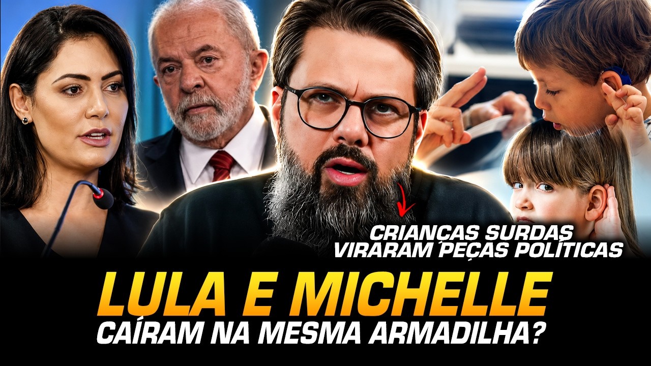 CAUSAS NOBRES VIRARAM PEÇAS POLÍTICAS | POLÍTICA DOS SURDOS | Tassos Lycurgo [Lula e Michelle]