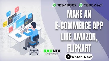 how to make app like amazon | create app like amazon | Build app like amazon | Raunix