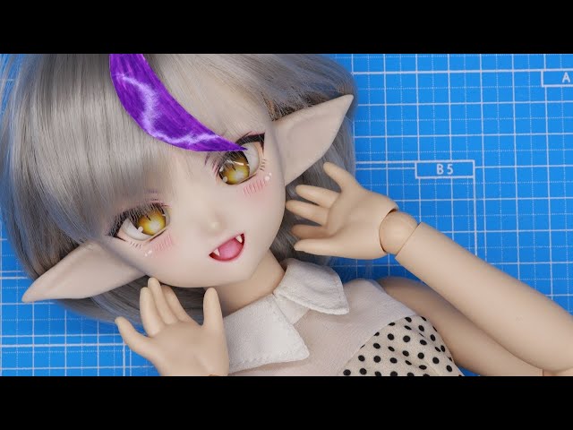 BJD 🎀 How to Make and Serve Elf Ears with Electrothermal Pens  