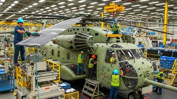 Inside the CH-53K King Stallion Factory Building the World