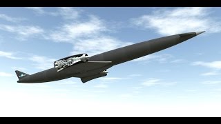 Reaction Engines - Skylon Hypersonic Space Plane Simulation [480p]