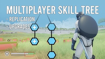 Unreal Engine 5 - Skill Tree System - Multiplayer Replication & Upgrades - Action RPG #168