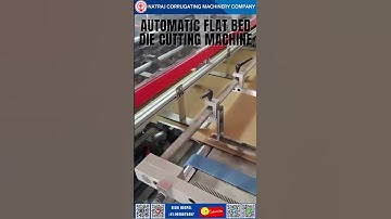Automatic Flat Bed Die Cutting Machine | Carton & Corrugated Box Machinery | Nagpal Industries