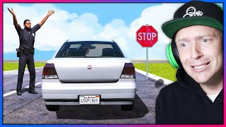 You Stop = Car Explodes Challenge!! (GTA 5 Mods Gameplay)
