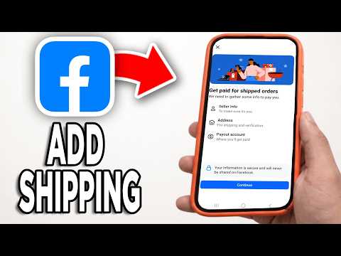 How To Add Shipping Address On Facebook Marketplace! - Tutorial